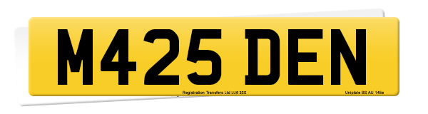 Registration number M425 DEN